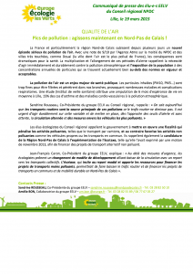 Communiqué EELV- Pollution de lair19mars2015